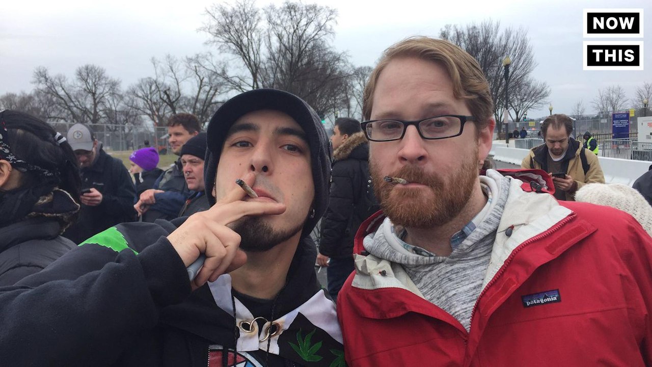 DCMJ Gave Out Thousands of Joints at the Inauguration
