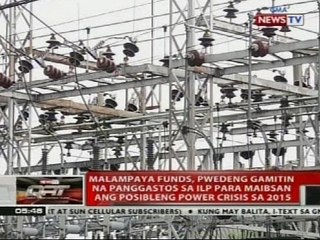 Malampaya funds, pwede gamitin na panggastos sa ILP para maibsan ang posibleng power crisis sa 2015