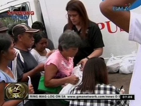 24 Oras: Mga nagsilikas sa Albay, hinandugan ng tulong ng GMA Kapuso Foundation