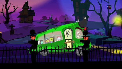 Räder auf dem Bus _ beängstigend Reim _ Kinder Video _ Wheels On The Bus _ Halloween Song For Kids-oxrTnr1rEj0