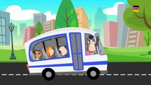 Räder auf dem Bus _ Cartoon für Kinder _ Beliebt Kinderlied _ Wheels on the Bus-SicEz0MiNGk