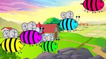 Honey Bee Finger Family | Finger Family Cartoon Animation Nursery Rhymes For Children