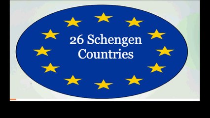 list of 26 Schengen Countries