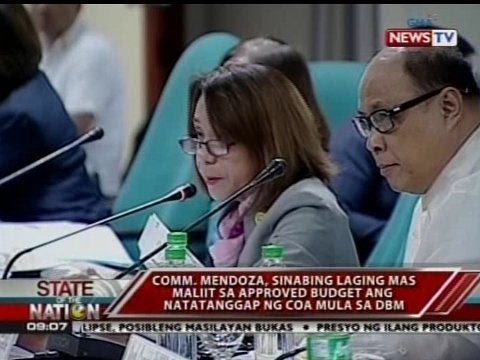 SONA: Sen. Nancy Binay at COA Comm. Heidi Mendoza, nagkaharap sa budget hearing ng Senado