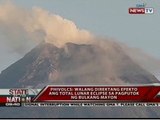 SONA: Phivolcs: Walang direktang epekto ang total lunar eclipse sa pagputok ng bulkang mayon