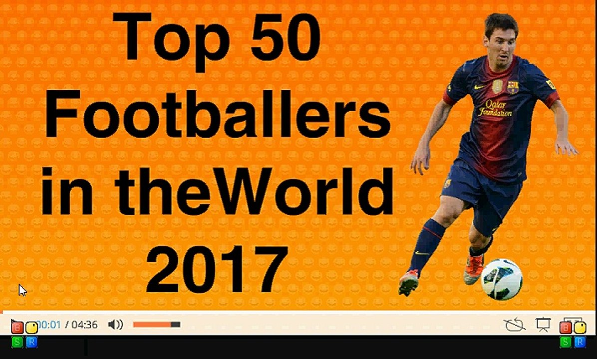 Top 50 Footballers in The World 2017