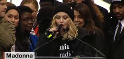 Madonna delivered a fiery R-rated, anti-Donald J. Trump speech during the #WomensMarch