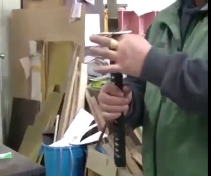 Samuray Kılıcı Yapılışı