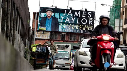 James Taylor cancels Manila concert to protest Philippines drug killings-OeVchk0vLtk