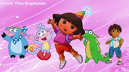 DORA Finger Family | Nursery Rhyme For Children | 4k Video