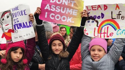 Brilliant Signs at the Women's March