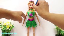 Play Doh Fairy Disney Princess Elsa Anna Rapunzel Belle Ariel Cinderella Aurora