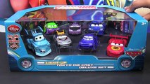 Light Up Deluxe Die Cast Set Tuners DJ WIngo Lightning McQueen Mater Disney Pixar Cars Toons Toys