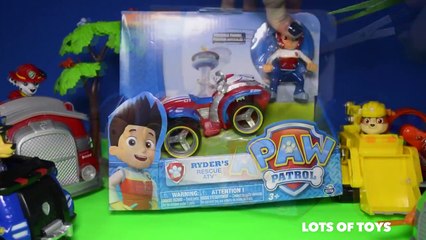 Pups Save City Hall Paw Patrol Ryders Rescue ATV, Rocky, Rubble, Zuma Toy Review