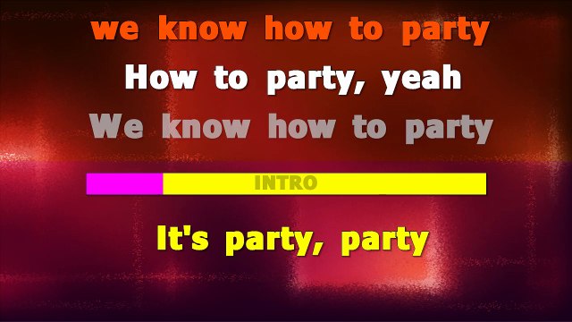 Chris Brown and Usher feat Gucci Mane - Party KARAOKE / INSTRUMENTAL