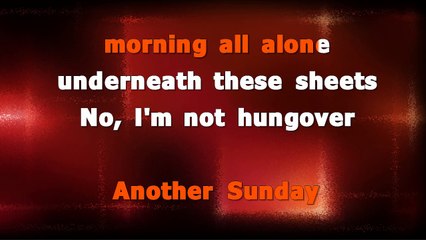 Chris Young feat Vince Gill - Sober saturday night KARAOKE / INSTRUMENTAL