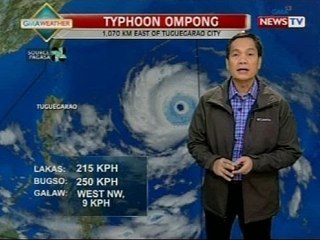 BT: Weather update as of 12:58 p.m. (October 8, 2014)