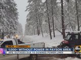 Thousands of residents without power due to downed power lines