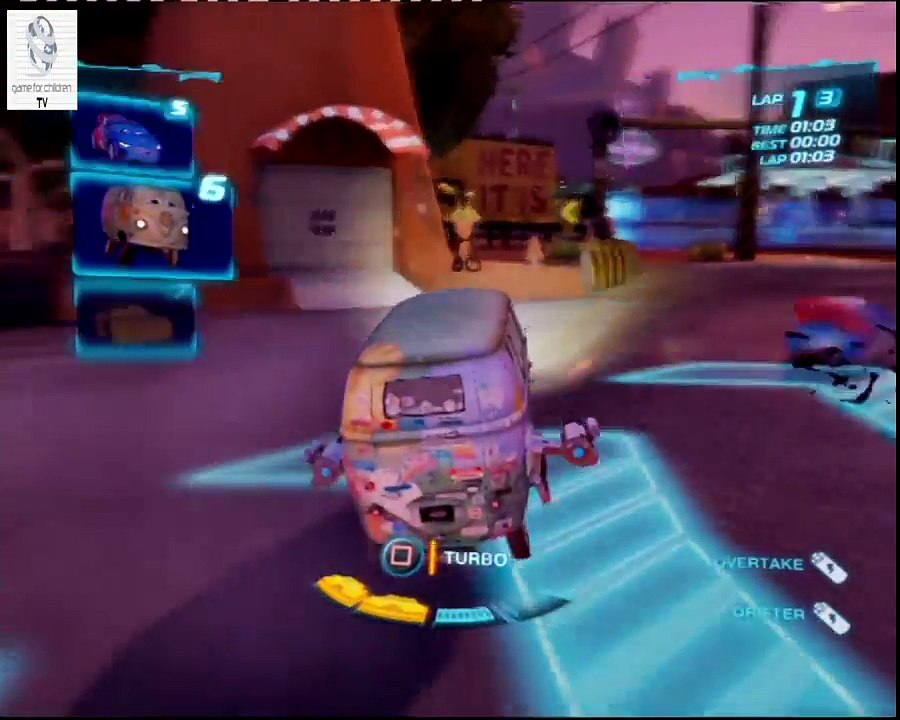 Cars 2 Game - Fillmore - Radiator Sprint - Disney Car Games