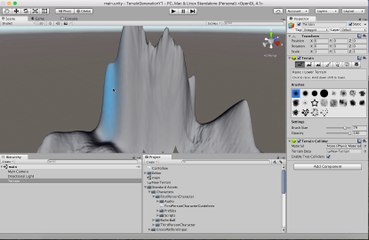 Unity3D Tutorials Making Games(Hindi) Terrain Generation 4: Paint Height