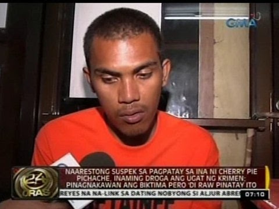 Naarestong suspek sa pagpatay sa ina ni Cherry Pie Picache, inaming droga ang ugat ng krimen