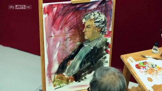 Melvyn Bragg Timelapse Portrait Painting-stum7g5ctjE
