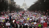 ABD'li kadınlardan Trump protestosu