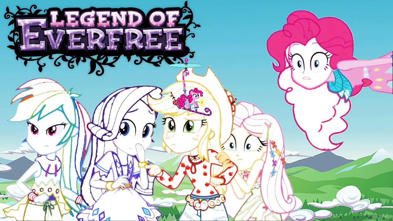 My Little Pony Coloring Book Legend of Everfree MLPEG Episode Apps for Kids
