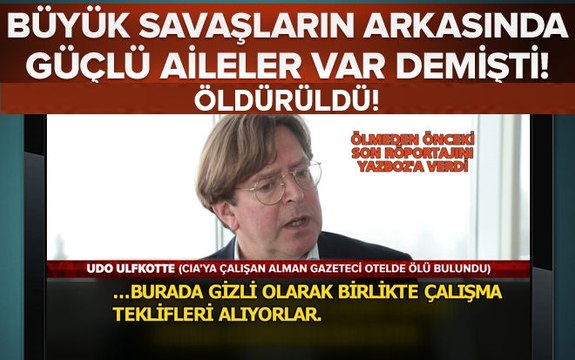 Ölmeden önce son röportajında bunları söylemişti