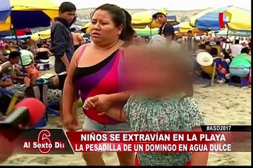 Chorrillos: los niños perdidos de la playa