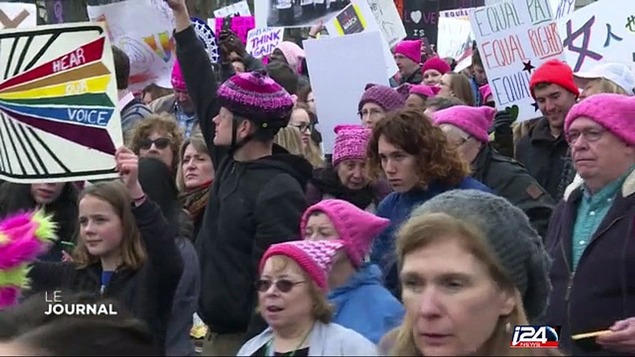 Trump : des centaines de milliers de personnes aux Marches des Femmes