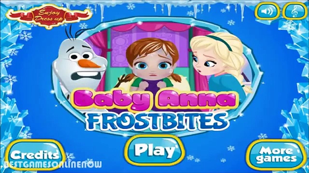 Cartoon game. Baby Anna Frostbites - Baby Video Games. Full Episodes in English new