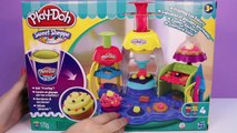 Play Doh Sweet Shoppe Frosting Fun Bakery How to Make Playdough Sweet Confections Hasbro Toys