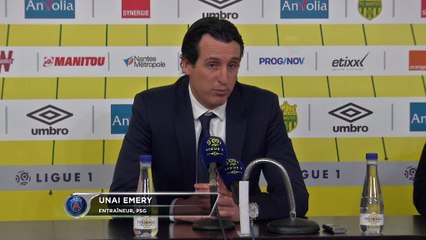 Emery : "Nous avons joué avec personnalité"