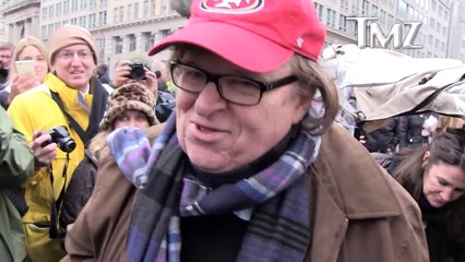MICHAEL MOORE -- BLASTED IN D.C.For Trump Protest _ TMZ-9V52wExdPyg