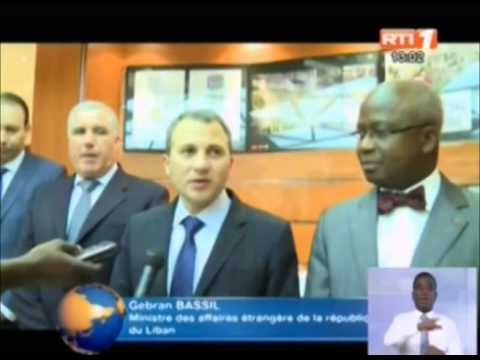 Le ministre des Affaires Étrangères du Liban reçu par le Ministre Moussa Dosso