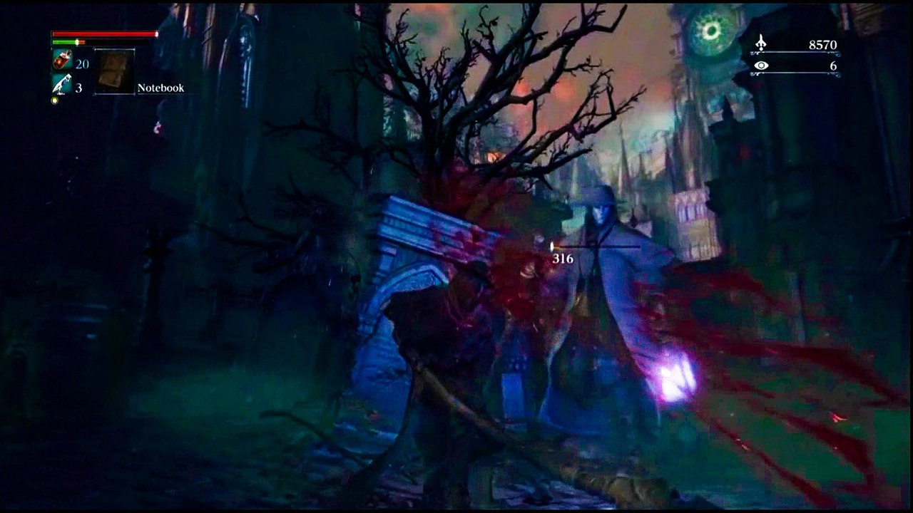 Bloodborne ghost guy