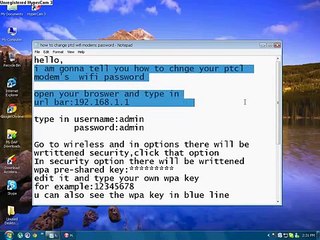 How to change ptcl wifi Password-HwHYoZZ8SNc