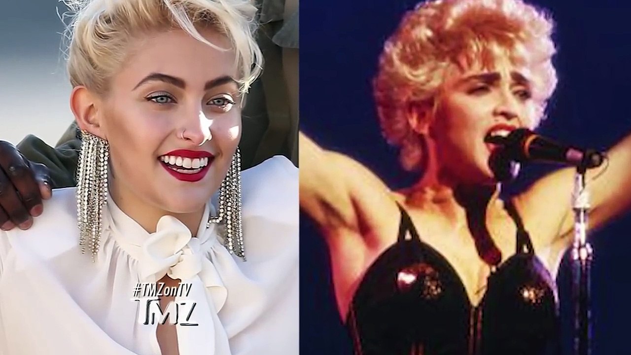Paris Jackson Does A Photoshoot For Chanel and Looks Just Like Madonna! _ TMZ TV-nqItGZ8YWJ0