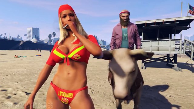 GTA 5 видео про драки и убийства №7