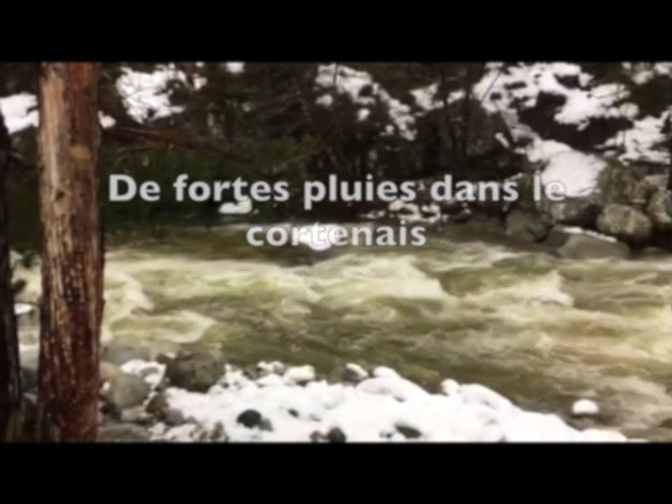 Intempéries, de fortes pluies s'abattent sur la Corse depuis cette nuit