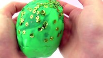 Riesen Play-Doh ÜBERRASCHUNGSEIER mit Glitzer | Teletubbies Surprise Eggs aus Knete |