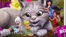 Дисней FAIRIES Логические игры Младшие Rompecabezas де Феи JR Игры Дети обучающие игрушки Пазлы Играть