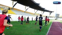 Equipe de France Féminine : séance de vivacité avant France-Afrique du Sud