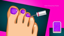 Learn Colors with Surprise Nail Art | Learning Colours to Kids Children Toddlers Baby Videos