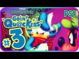 Donald Duck: Quack Attack | Goin' Quackers Walkthrough (PS1) World 1 Boss - 100%