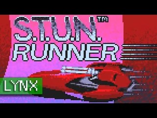 S.T.U.N. Runner - Atari Lynx (1080p 60fps)