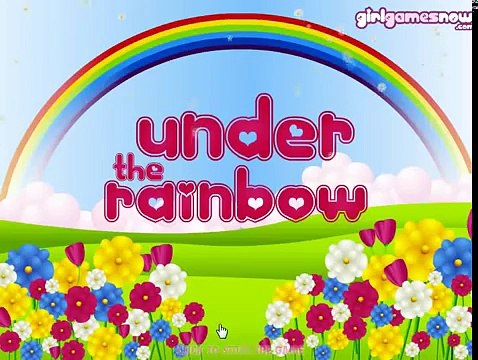 Развивающий мультфильм для девочек. Одеть куклу Барби. Радужные наряды Барби. Для малышей