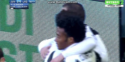 Gonzalo Higuain Goal ~ Juventus vs Lazio 2-0