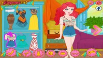 Prinzessin Elsa, Rapunzel und Ariel Brautjungfer Rush | Disney-Frozen-Prinzessin Anzieh Spiele